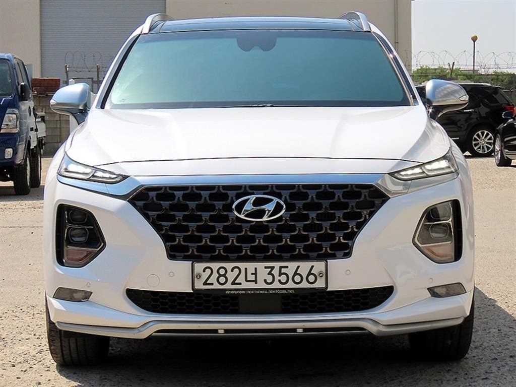 HYUNDAI Santa Fe 2020 Blanco - Importación desde Corea - HF Imports Iquique - Foto 1
