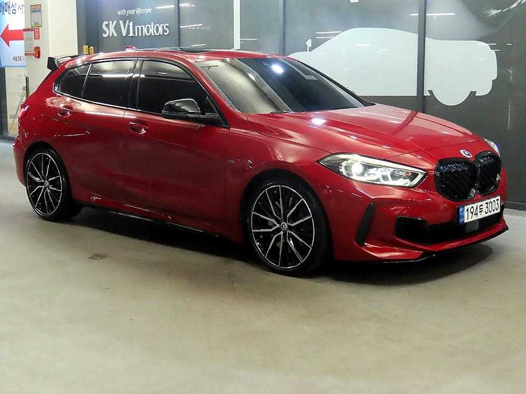 BMW 1 series 2022 Rojo - Importación desde Corea - HF Imports Iquique - Foto 1