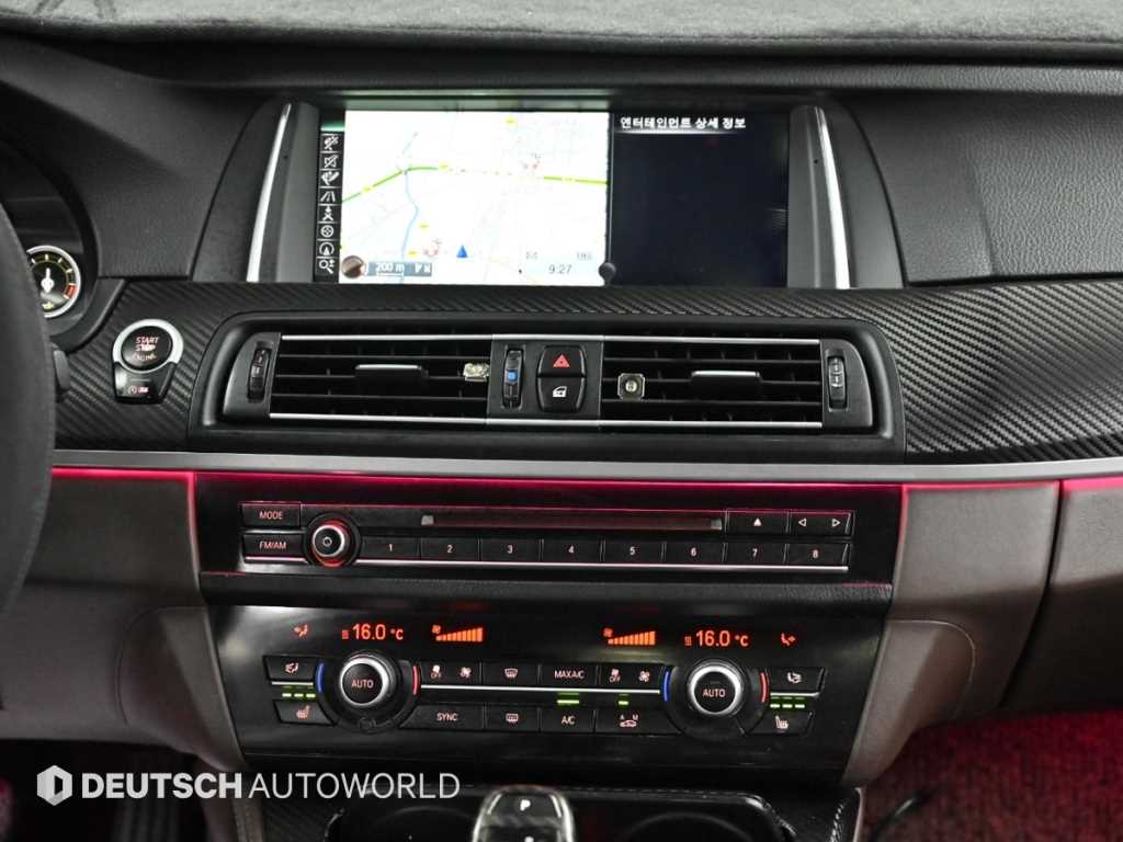 BMW 5 Series 2016 Negro - Importación desde Corea - HF Imports Iquique - Foto 14