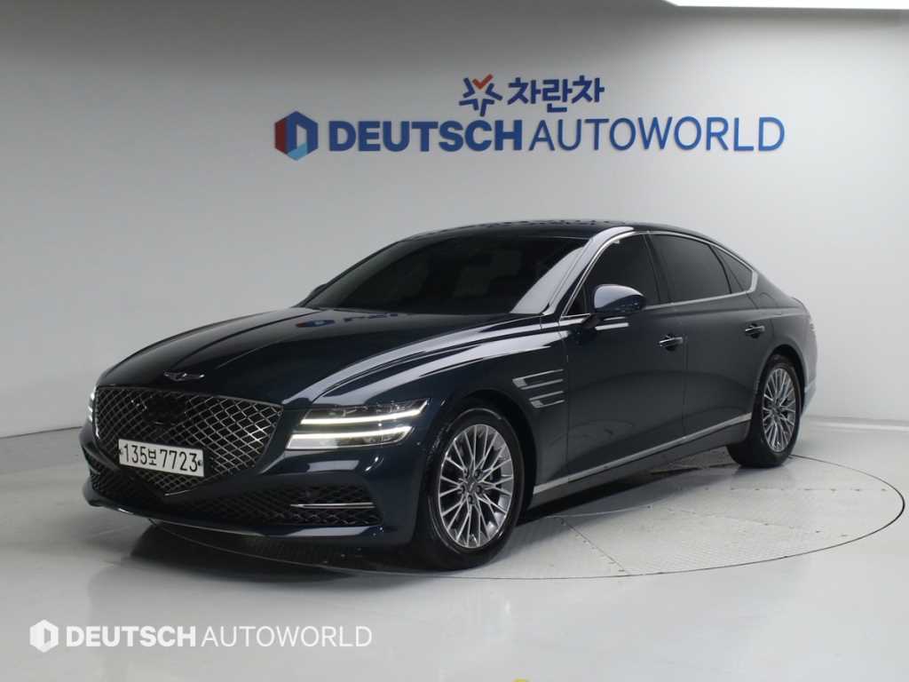Genesis G80 2021 Azul - Importación desde Corea - HF Imports Iquique - Foto 1
