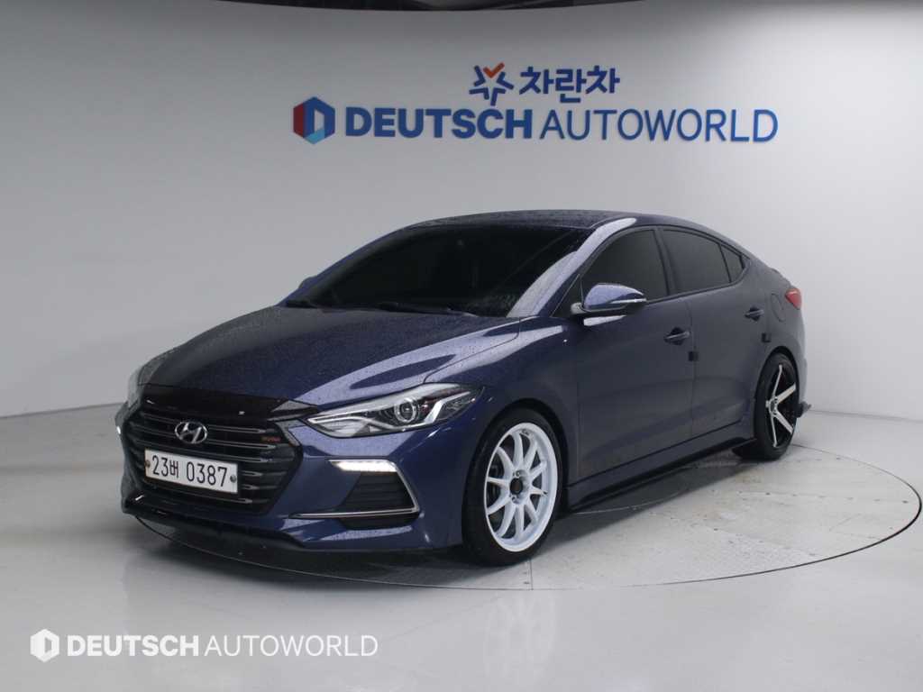 HYUNDAI Avante 2017 Azul - Importación desde Corea - HF Imports Iquique - Foto 1