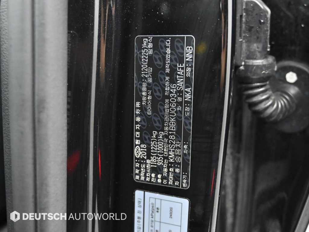 HYUNDAI Santa Fe 2019 Negro - Importación desde Corea - HF Imports Iquique - Foto 20