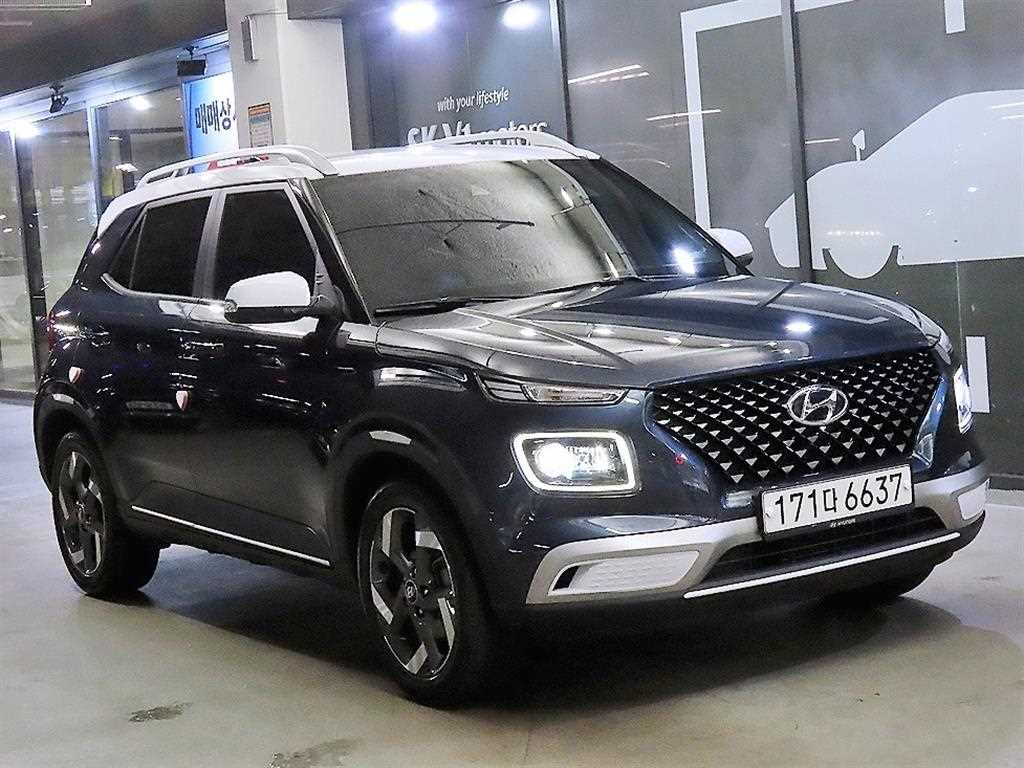 HYUNDAI Venue 2020 Azul - Importación desde Corea - HF Imports Iquique - Foto 1