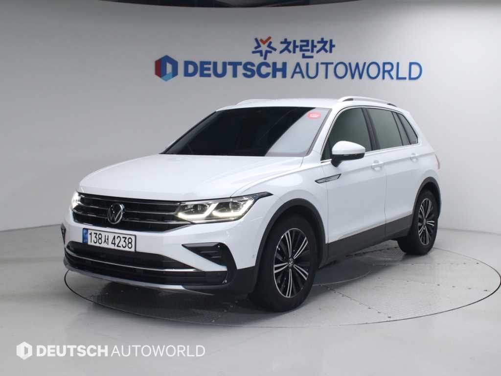 Volkswagen Tiguan 2021 Blanco - Importación desde Corea - HF Imports Iquique - Foto 1