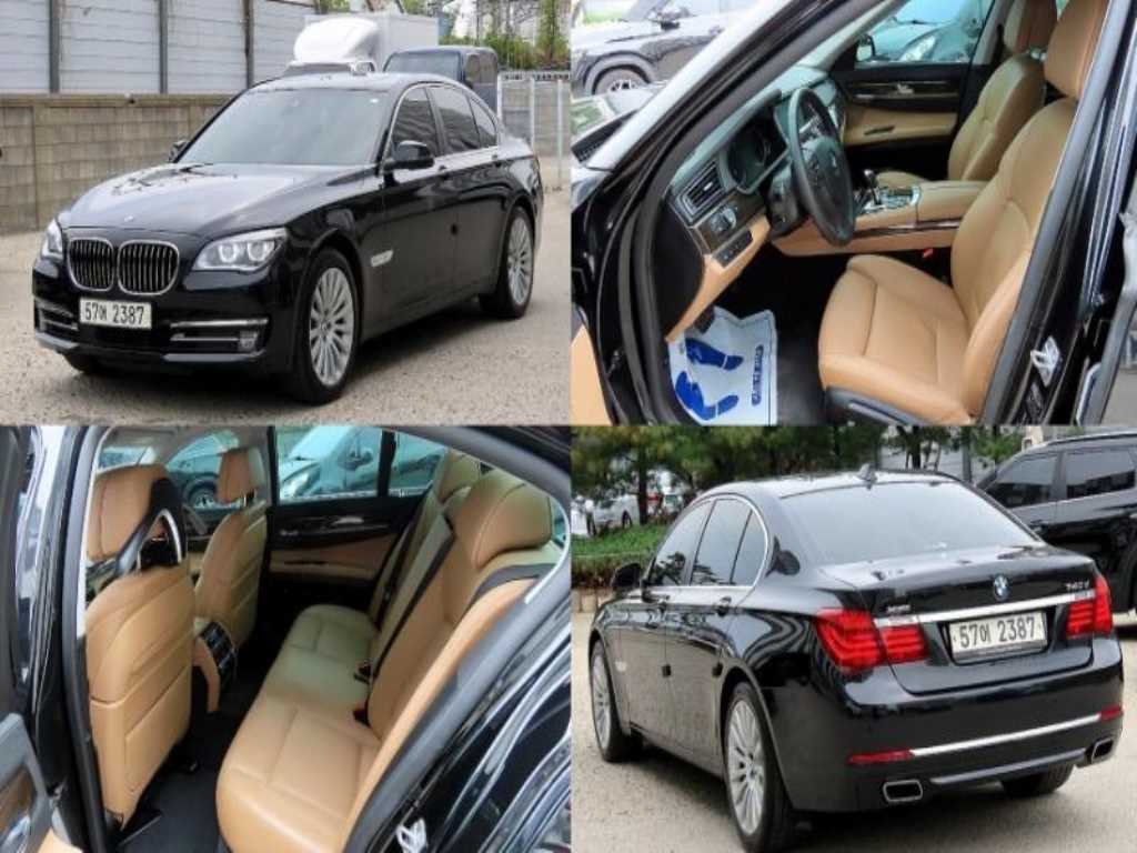 BMW 7 Series 2014 Negro - Importación desde Corea - HF Imports Iquique - Foto 1