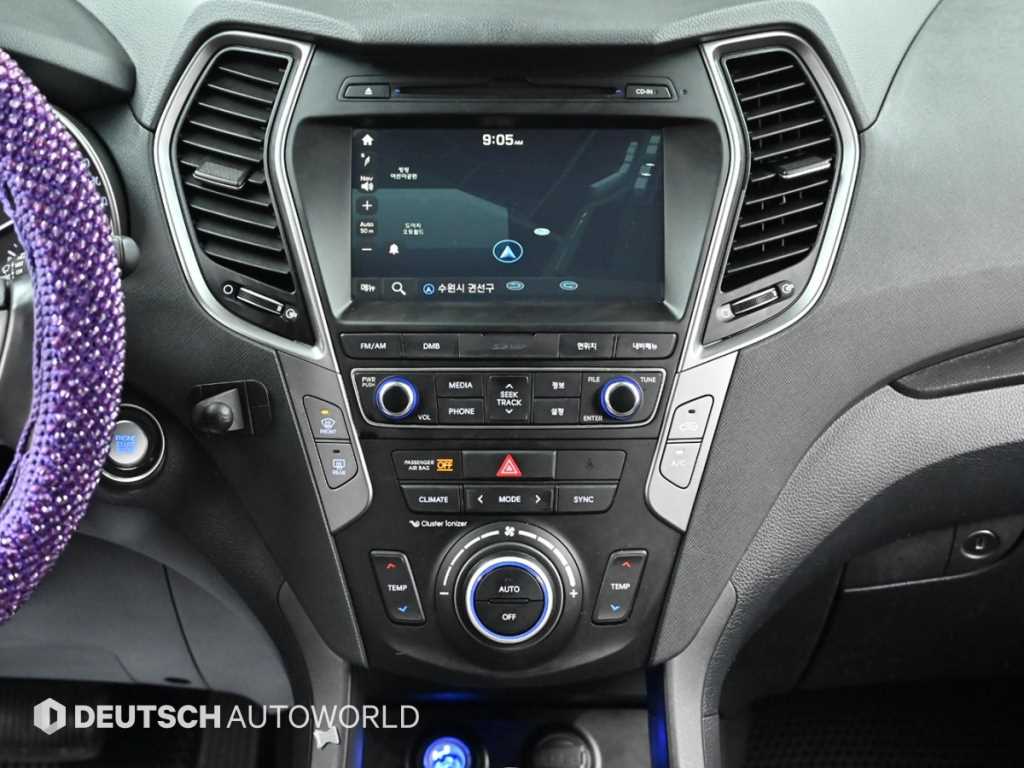 HYUNDAI Santa Fe 2016 Gris - Importación desde Corea - HF Imports Iquique - Foto 14