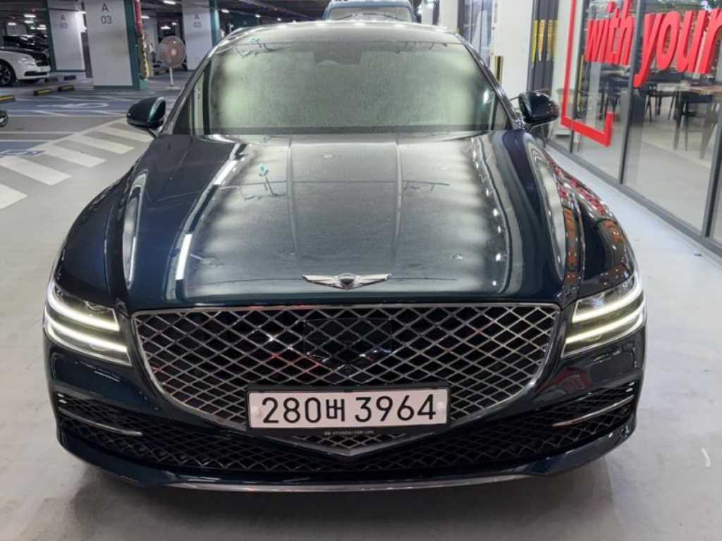 Genesis G80 2021 Azul - Importación desde Corea - HF Imports Iquique - Foto 1