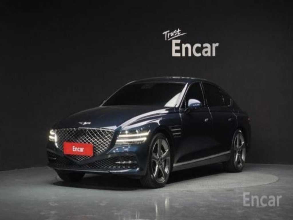 Genesis G80 2021 Azul - Importación desde Corea - HF Imports Iquique - Foto 1