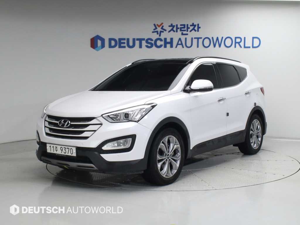 HYUNDAI Santa Fe 2015 Blanco - Importación desde Corea - HF Imports Iquique - Foto 1