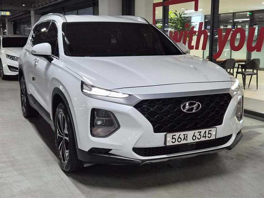 HYUNDAI Santa Fe 2019 Blanco - Importación desde Corea - HF Imports Iquique - Foto 1