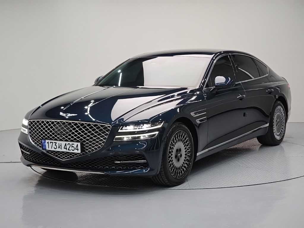 Genesis G80 2022 Azul - Importación desde Corea - HF Imports Iquique - Foto 1