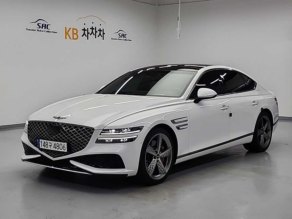 Genesis G80 2022 Blanco - Importación desde Corea - HF Imports Iquique - Foto 1