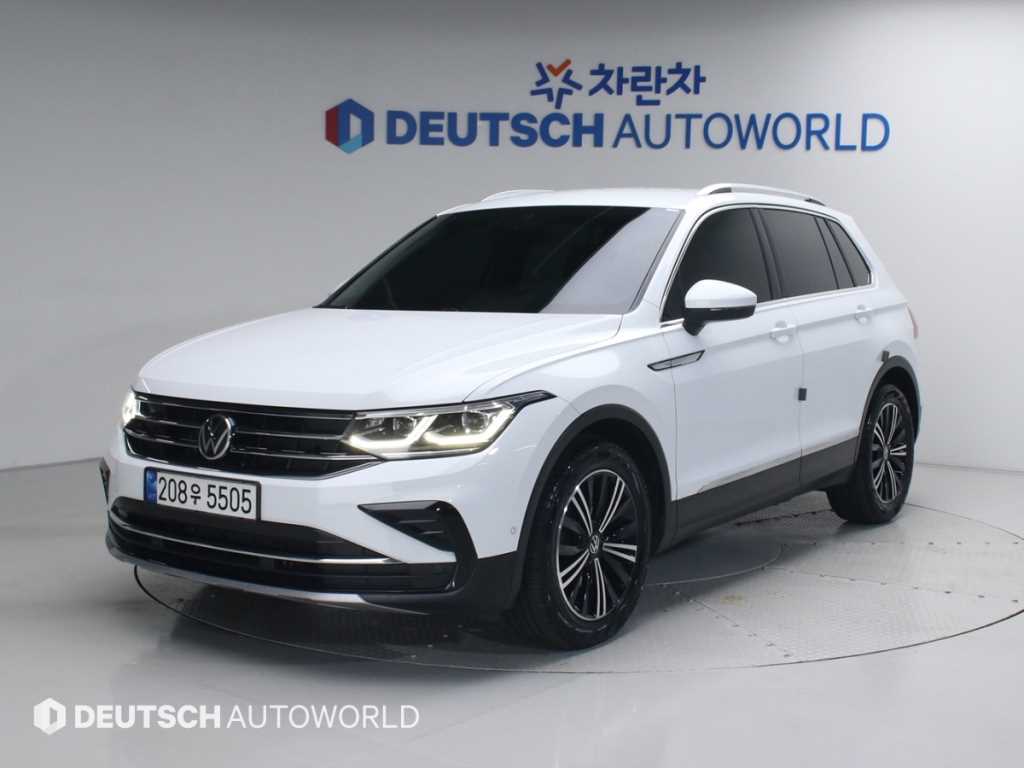 Volkswagen Tiguan 2021 Blanco - Importación desde Corea - HF Imports Iquique - Foto 1