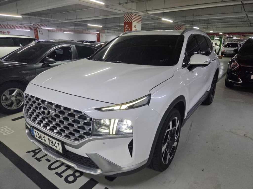 HYUNDAI Santa Fe 2021 Blanco - Importación desde Corea - HF Imports Iquique - Foto 1