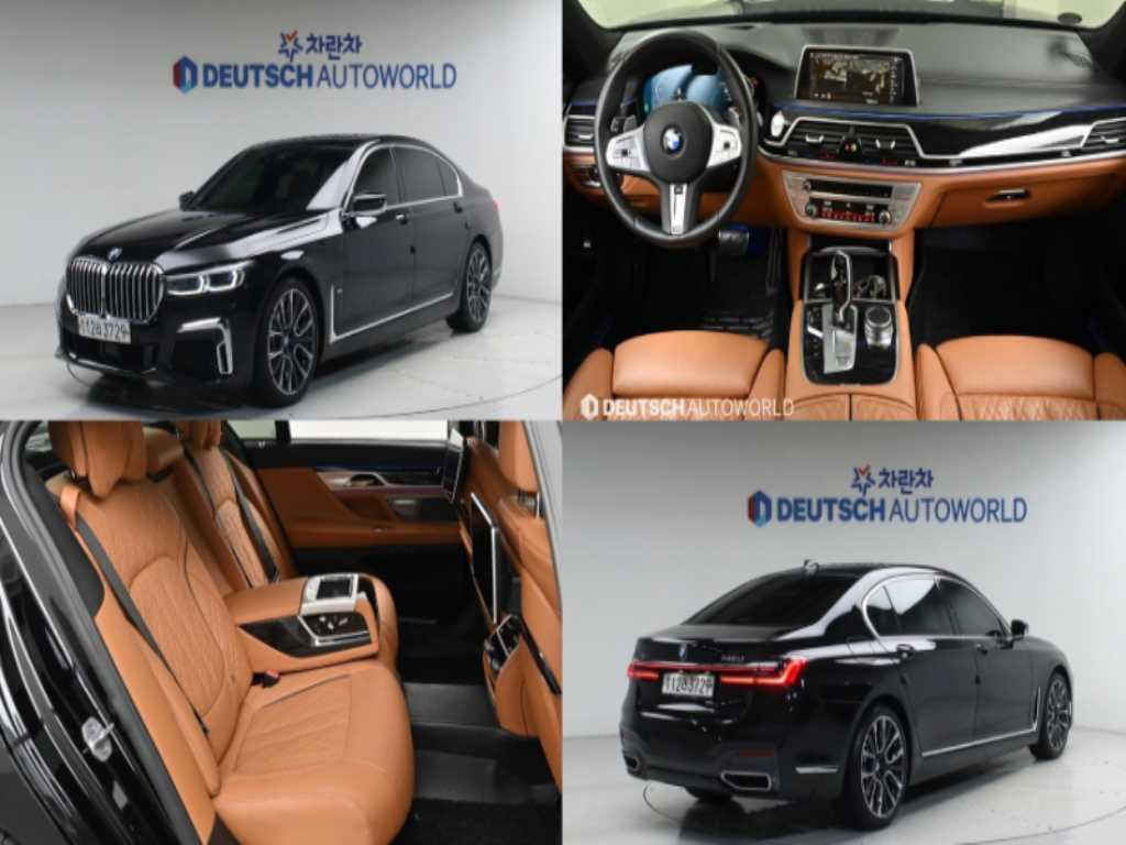 BMW 7 Series 2020 Negro - Importación desde Corea - HF Imports Iquique - Foto 1