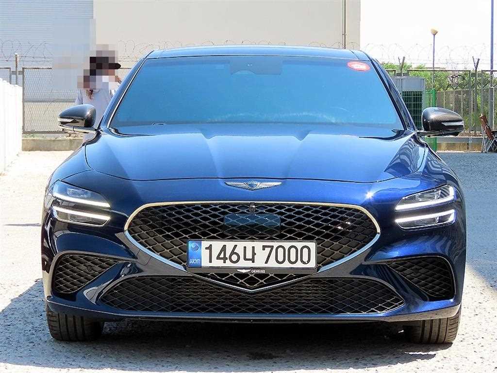 Genesis G70 2021 Azul - Importación desde Corea - HF Imports Iquique - Foto 1