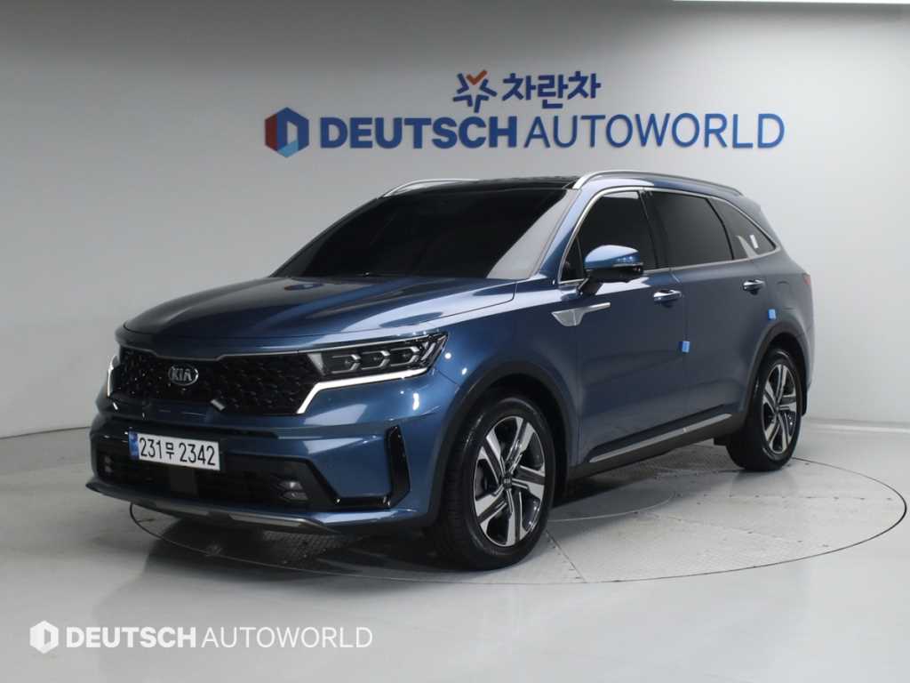 KIA Sorento 2021 Azul - Importación desde Corea - HF Imports Iquique - Foto 1