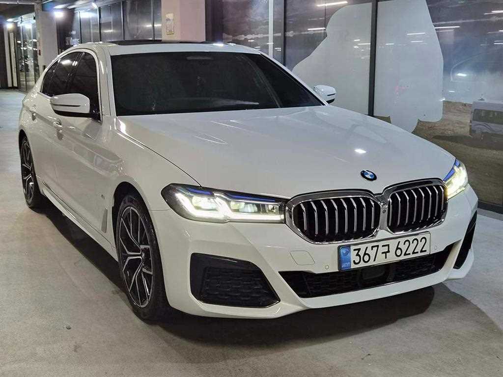 BMW 5 Series 2021 Blanco - Importación desde Corea - HF Imports Iquique - Foto 1