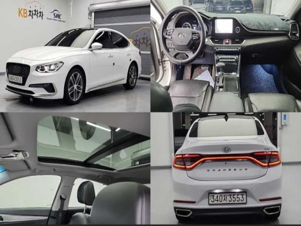 HYUNDAI Grandeur 2018 Blanco - Importación desde Corea - HF Imports Iquique - Foto 1