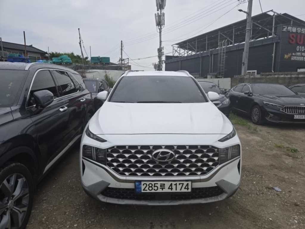 HYUNDAI Santa Fe 2022 Blanco - Importación desde Corea - HF Imports Iquique - Foto 1