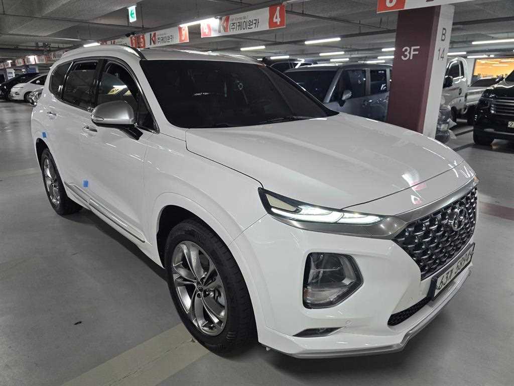 HYUNDAI Santa Fe 2019 Blanco - Importación desde Corea - HF Imports Iquique - Foto 1