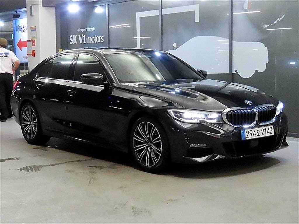BMW 3 series 2021 Negro - Importación desde Corea - HF Imports Iquique - Foto 1