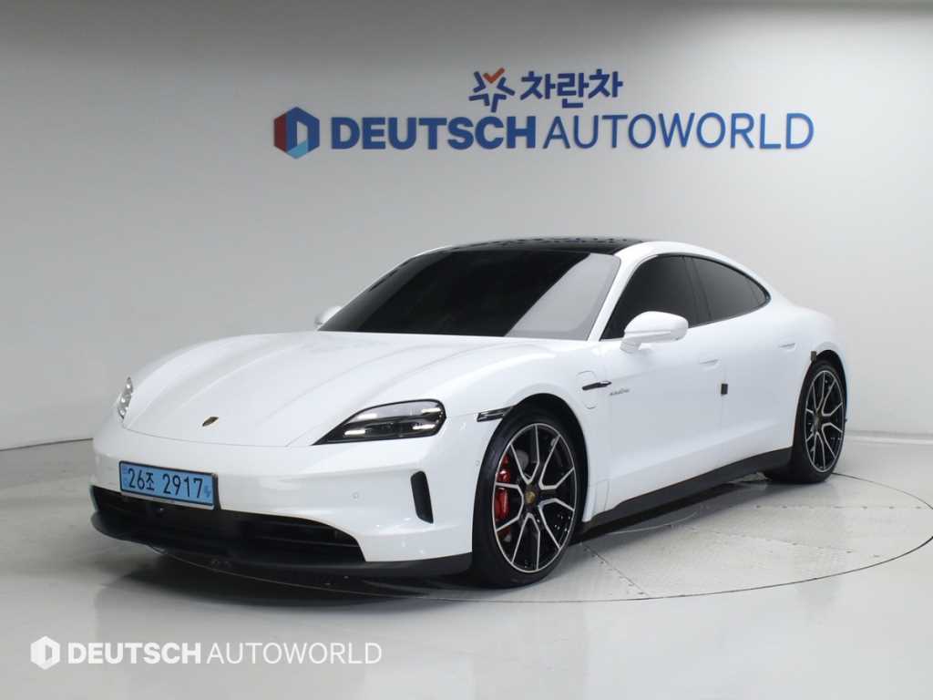 Porsche Taycan 2025 Blanco - Importación desde Corea - HF Imports Iquique - Foto 1