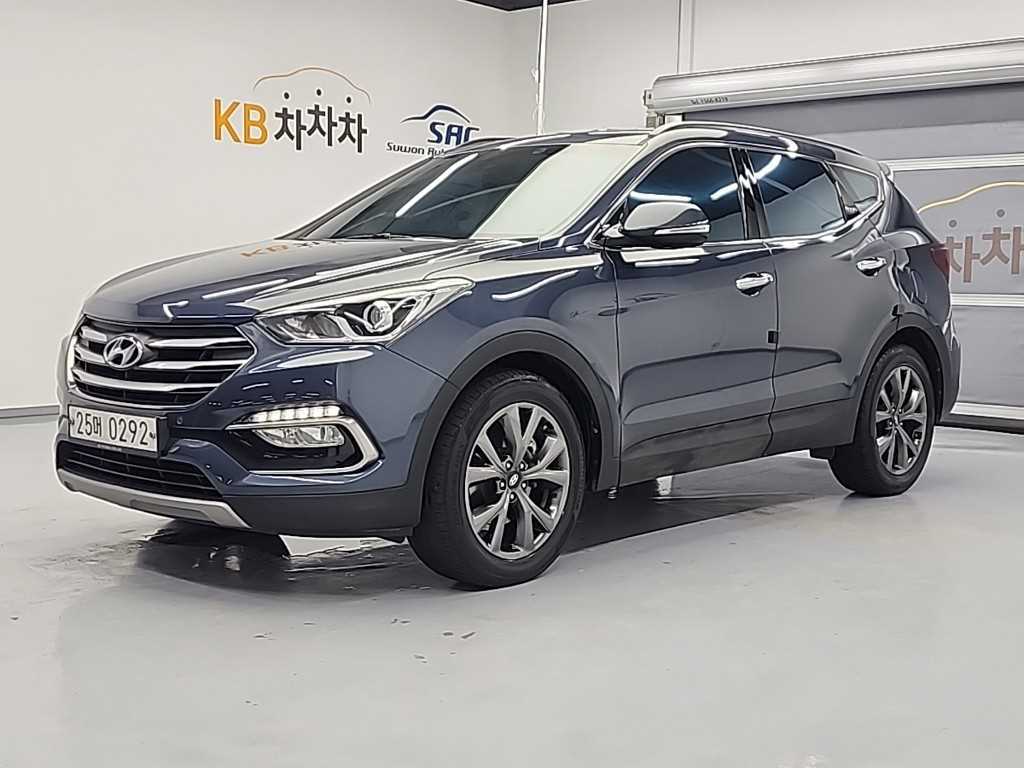 HYUNDAI Santa Fe 2017 Azul - Importación desde Corea - HF Imports Iquique - Foto 1