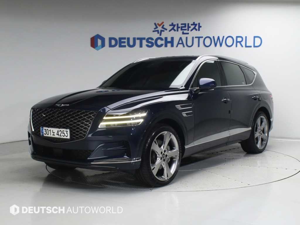 Genesis GV80 2021 Azul - Importación desde Corea - HF Imports Iquique - Foto 1