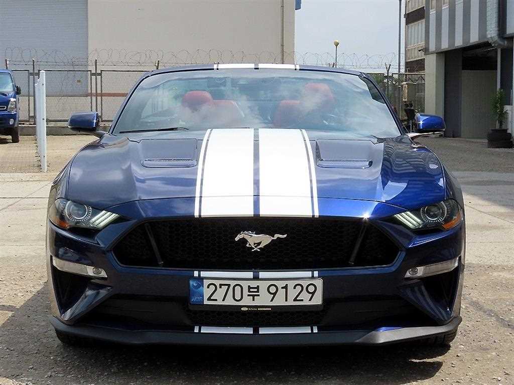 Ford Mustang 2019 Azul - Importación desde Corea - HF Imports Iquique - Foto 1