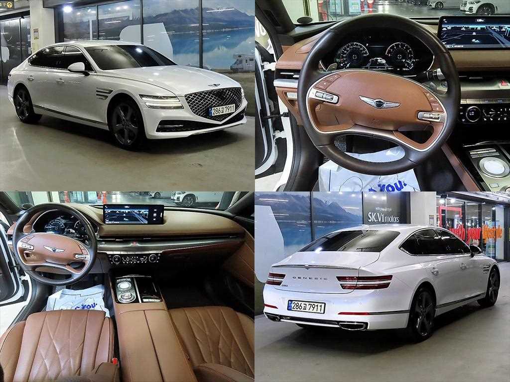 Genesis G80 2021 Blanco - Importación desde Corea - HF Imports Iquique - Foto 1