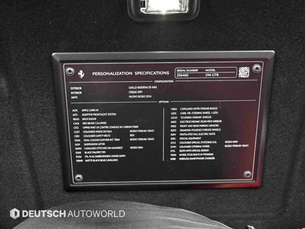 Ferrari 296 2023 - Importación desde Corea - HF Imports Iquique - Foto 18