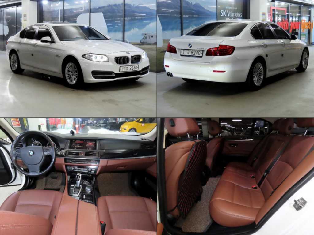 BMW 5 Series 2015 Blanco - Importación desde Corea - HF Imports Iquique - Foto 1