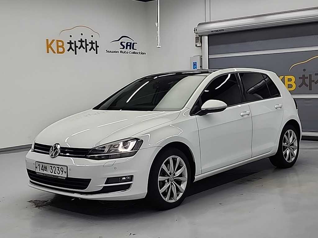 Volkswagen Golf 2014 Blanco - Importación desde Corea - HF Imports Iquique - Foto 1