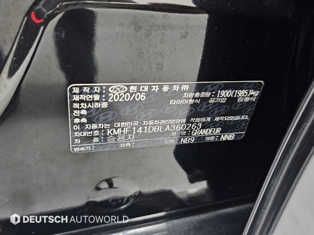 HYUNDAI Grandeur 2020 Negro - Importación desde Corea - HF Imports Iquique - Foto 20
