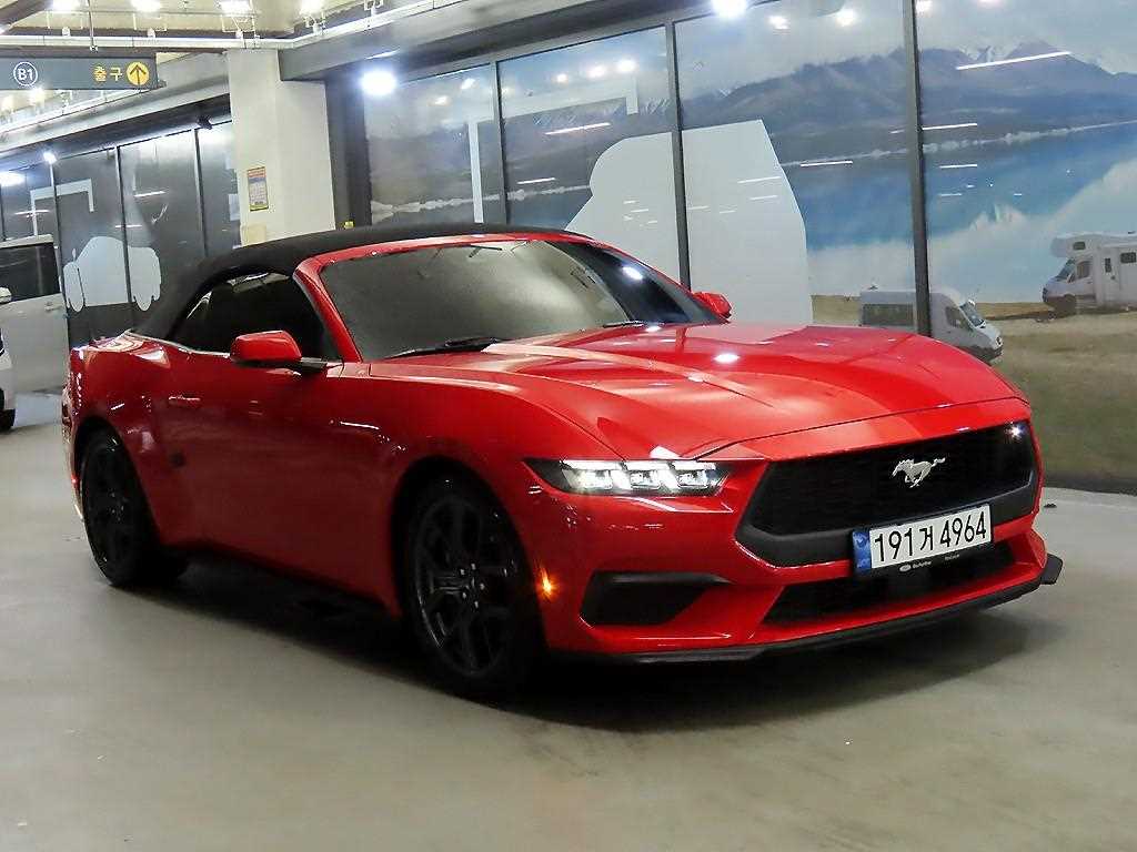 Ford Mustang 2024 Rojo - Importación desde Corea - HF Imports Iquique - Foto 1