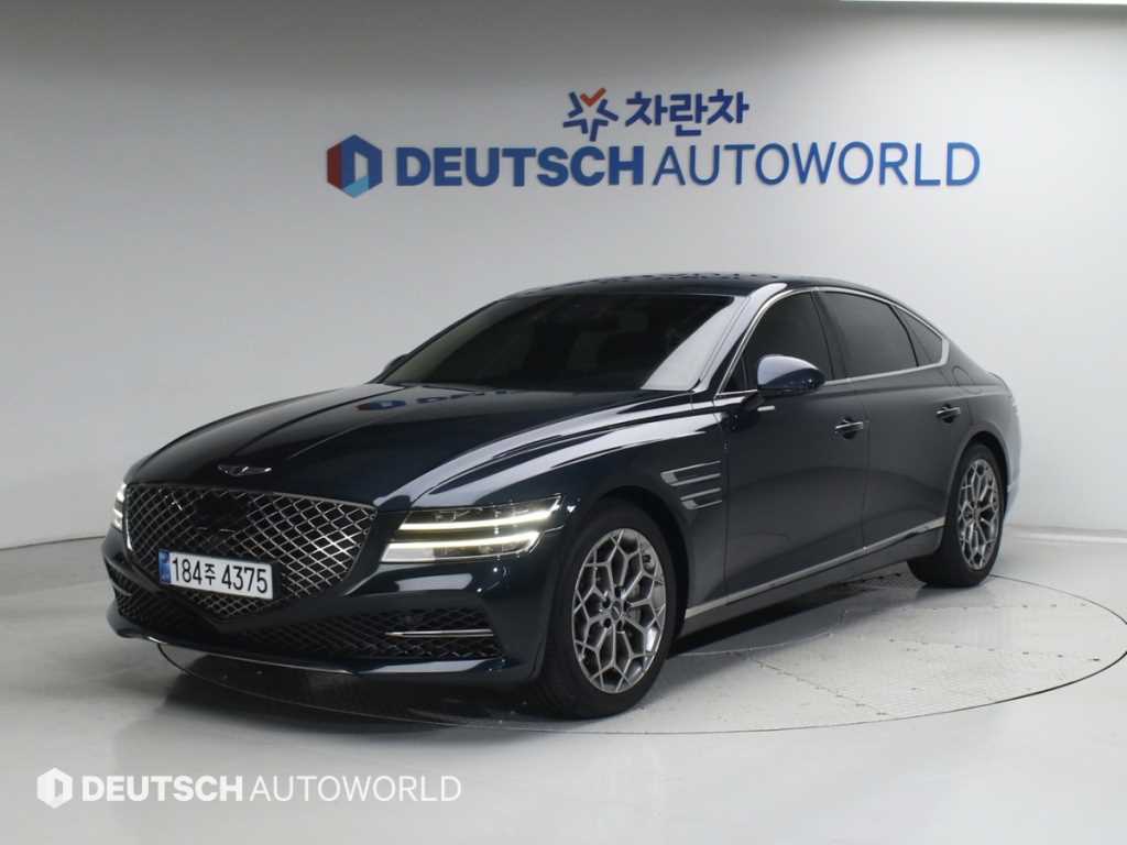 Genesis G80 2022 Azul - Importación desde Corea - HF Imports Iquique - Foto 1