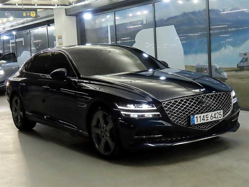 Genesis G80 2021 Azul - Importación desde Corea - HF Imports Iquique - Foto 1