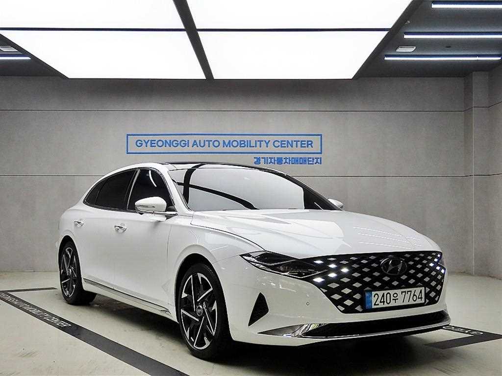 HYUNDAI Grandeur 2021 the color of pearl - Importación desde Corea - HF Imports Iquique - Foto 1