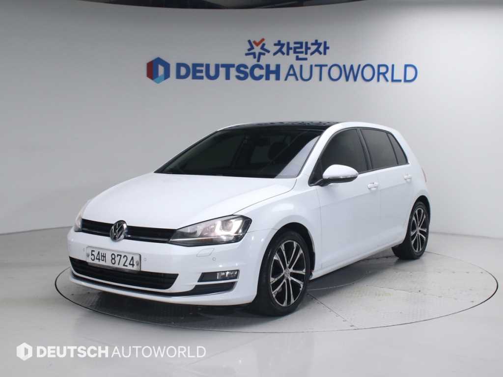 Volkswagen Golf 2015 Blanco - Importación desde Corea - HF Imports Iquique - Foto 1