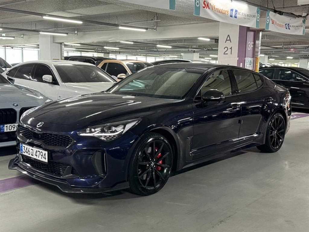 KIA Stinger 2021 Azul - Importación desde Corea - HF Imports Iquique - Foto 1