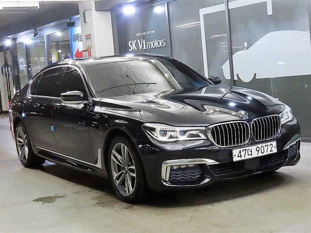 BMW 7 Series 2017 Azul - Importación desde Corea - HF Imports Iquique - Foto 1