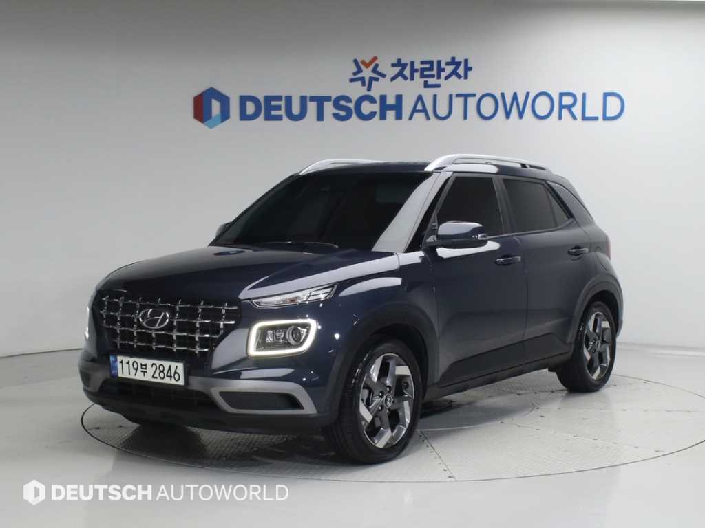 HYUNDAI Venue 2021 Azul - Importación desde Corea - HF Imports Iquique - Foto 1
