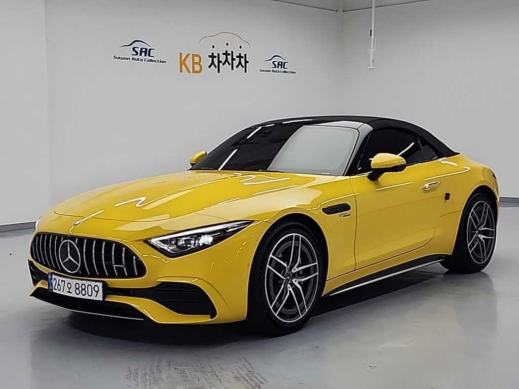 Mercedes Benz SL Class 2025 Amarillo - Importación desde Corea - HF Imports Iquique - Foto 1