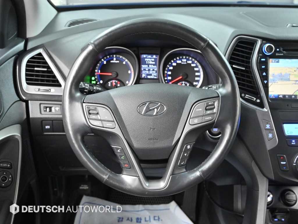 HYUNDAI Santa Fe 2015 Gris - Importación desde Corea - HF Imports Iquique - Foto 13