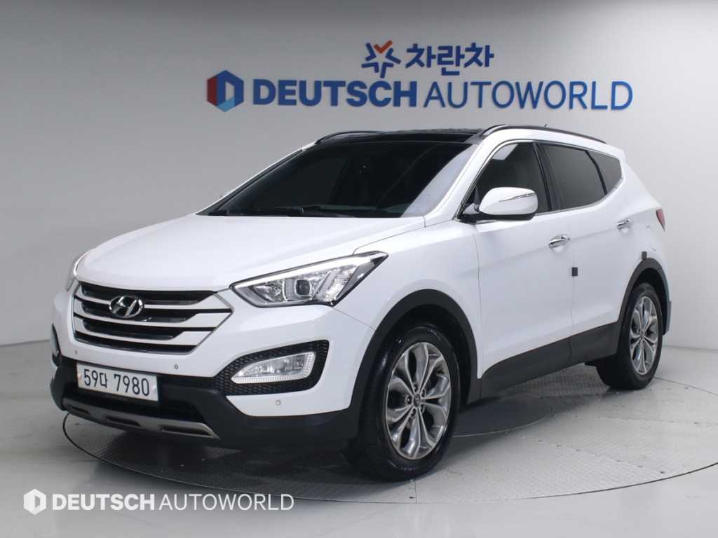 HYUNDAI Santa Fe 2013 Blanco - Importación desde Corea - HF Imports Iquique - Foto 1