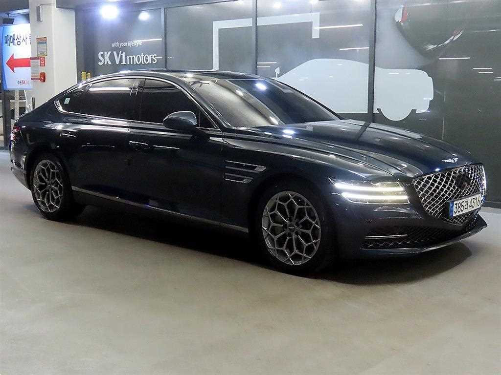 Genesis G80 2022 Azul - Importación desde Corea - HF Imports Iquique - Foto 1