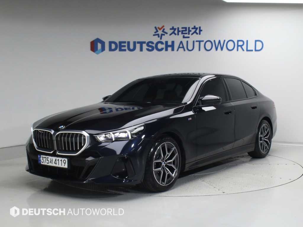 BMW 5 Series 2024 Negro - Importación desde Corea - HF Imports Iquique - Foto 1