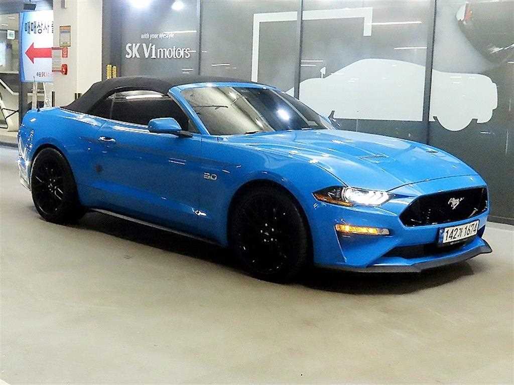 Ford Mustang 2022 skyblue - Importación desde Corea - HF Imports Iquique - Foto 1
