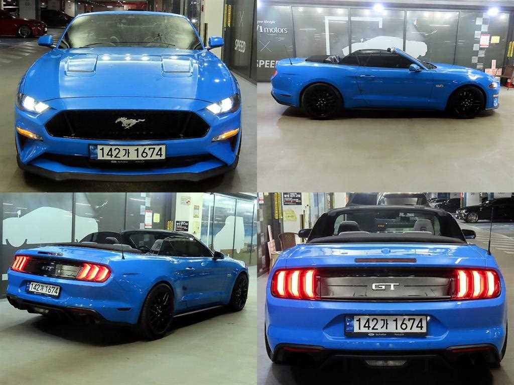 Ford Mustang 2022 skyblue - Importación desde Corea - HF Imports Iquique - Foto 18